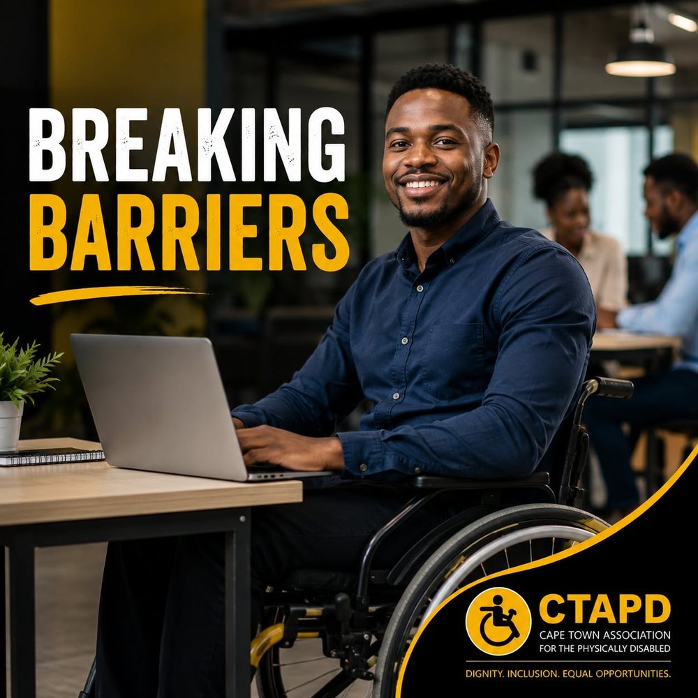 CTAPD Breaking Barriers campaign poster